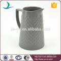 YSj0008-02 jarra de té de convexidad de gres de estilo moderno